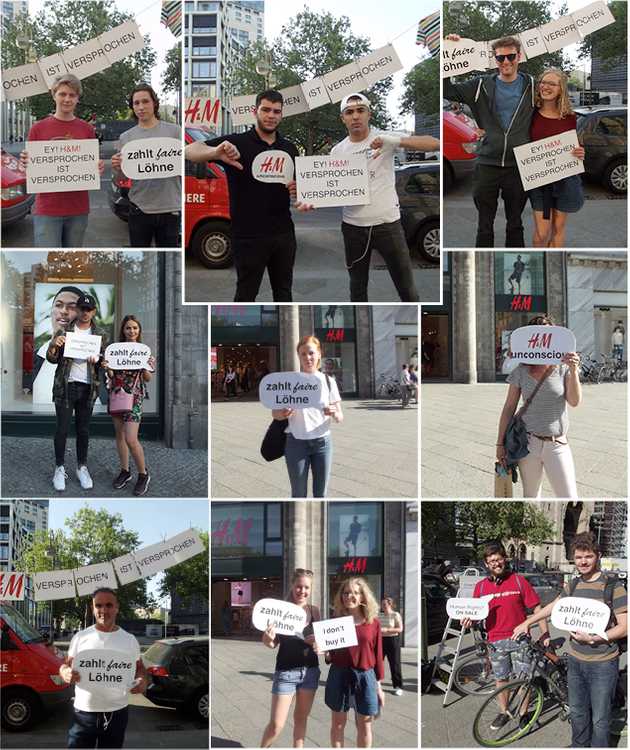 Activists in Berlin